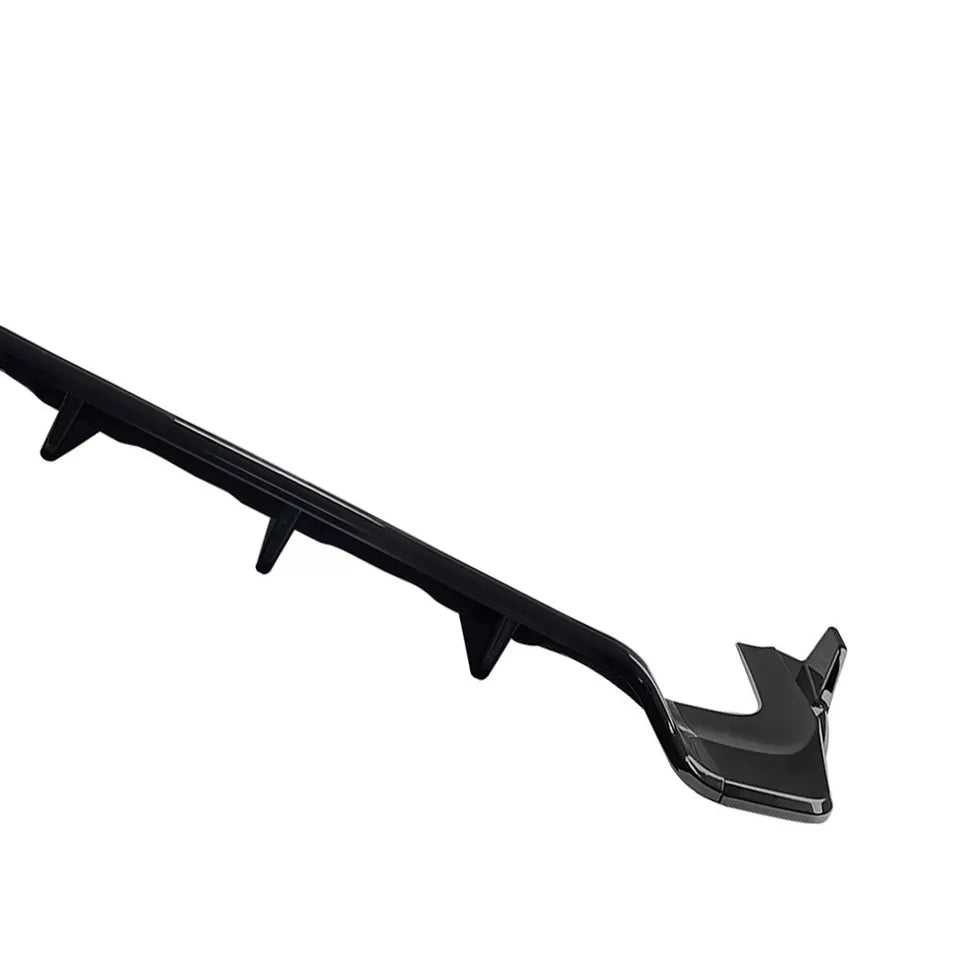 REAR BUMPER DIFFUSER FOR MERCEDES BENZ GLC COUPE C254 AMG LINE GLOSS BLACK 2023+