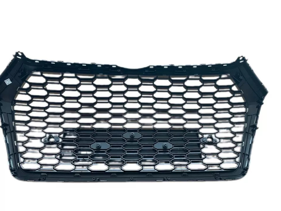 FOR AUDI Q5 80A FY 2017-2020 FRONT BUMPER HONEYCOMB GLOSS GRILL GRILLE RS STYLE