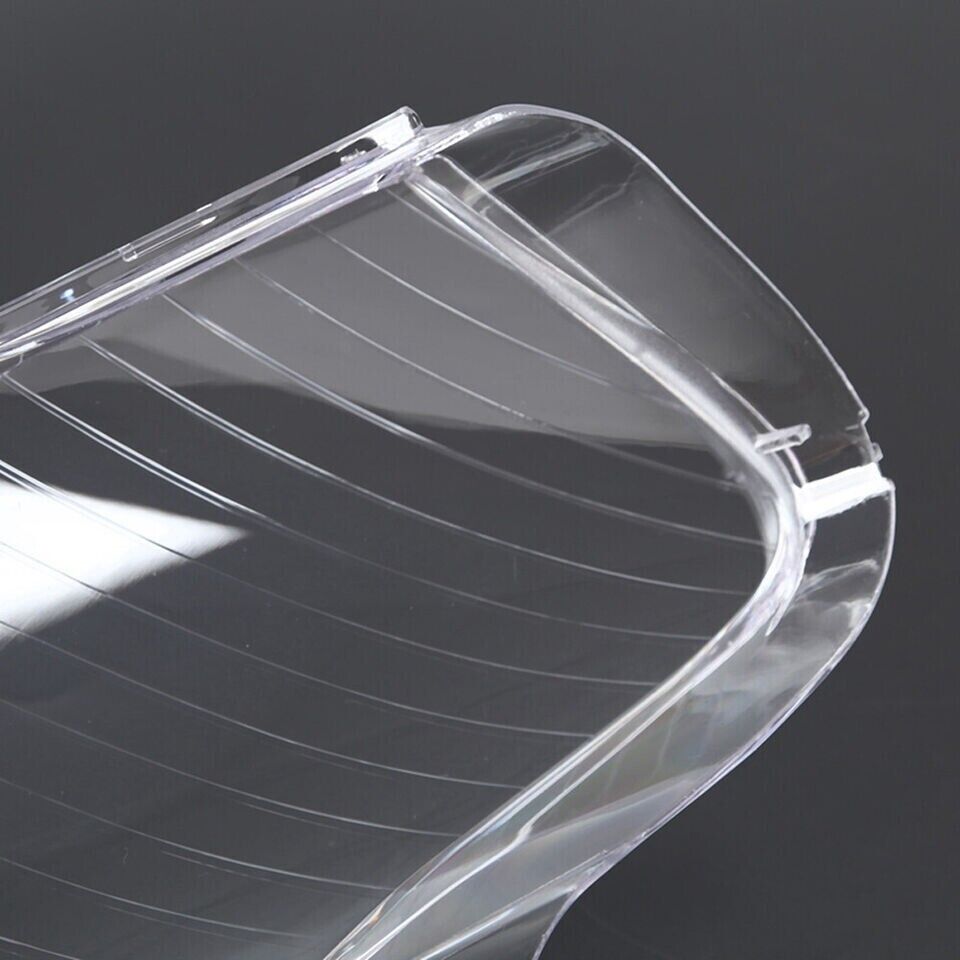 L+R HEADLIGHT LENS COVER HEADLAMP SHELL LAMP SHADE FOR AUDI A4 B7 S4 2005-2008