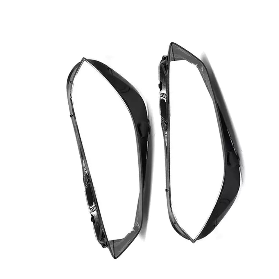 PAIR FRONT HEADLIGHT LENS COVERS LEFT RIGHT FOR BMW 1 SERIES F40 2020 ONWARDS