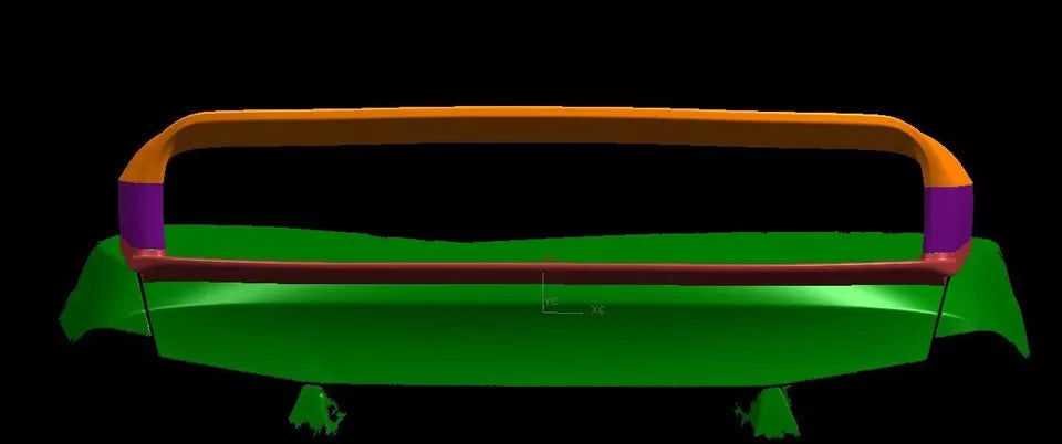 REAR BOOT SPOILER WING LIP FOR BMW 3 SERIES E92 2006-2011 HIGH KICK GLOSS BLACK
