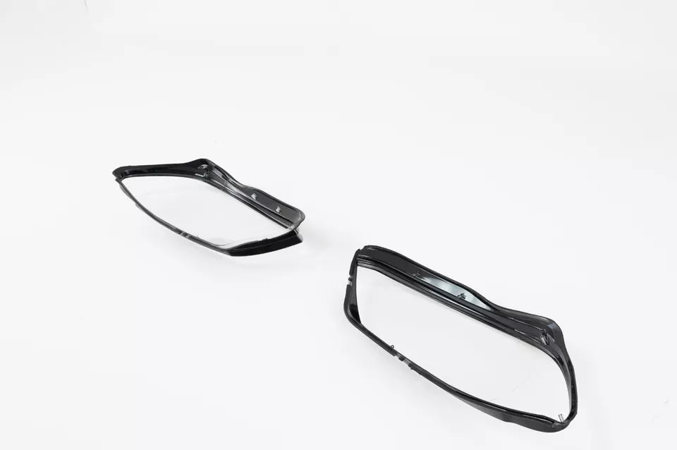 LEFT RIGHT SIDE PAIR HEADLIGHT LENS COVER LAMP FOR VW CADDY MK3 2010-2014