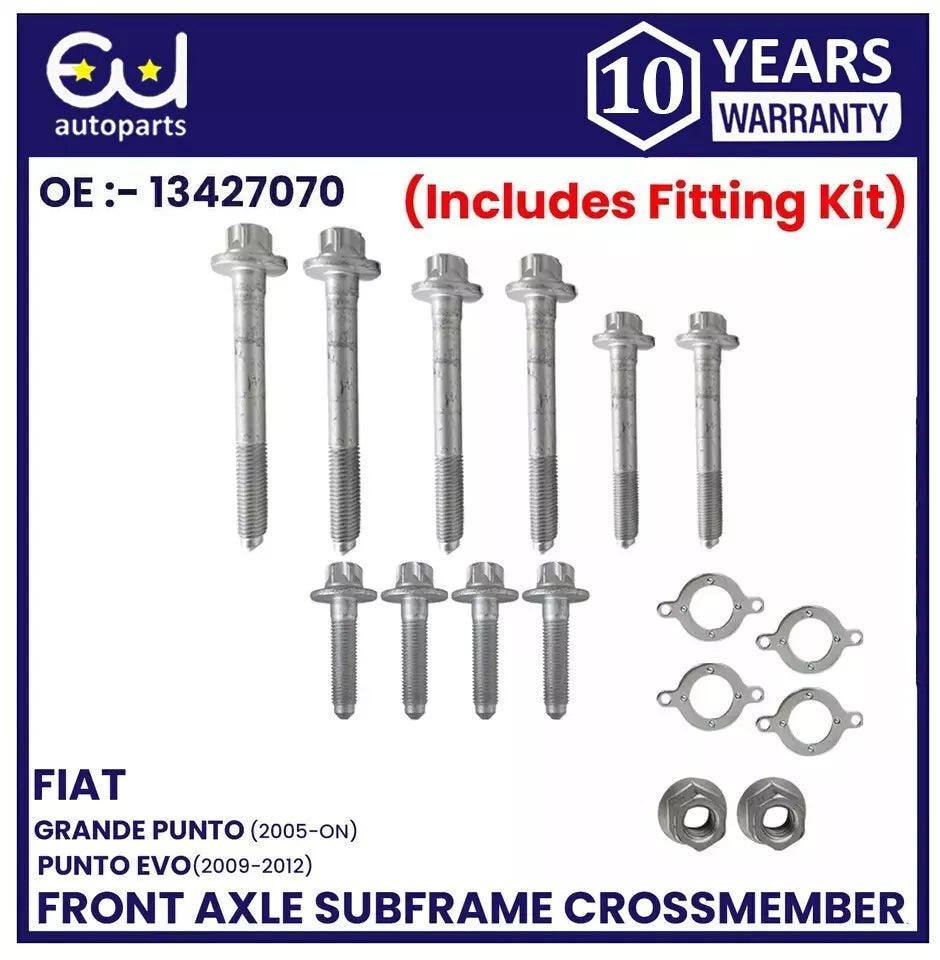 FRONT AXLE SUBFRAME CROSSMEMBER ENGINE FOR OPEL VAUXHALL CORSA D WITH BOLTS