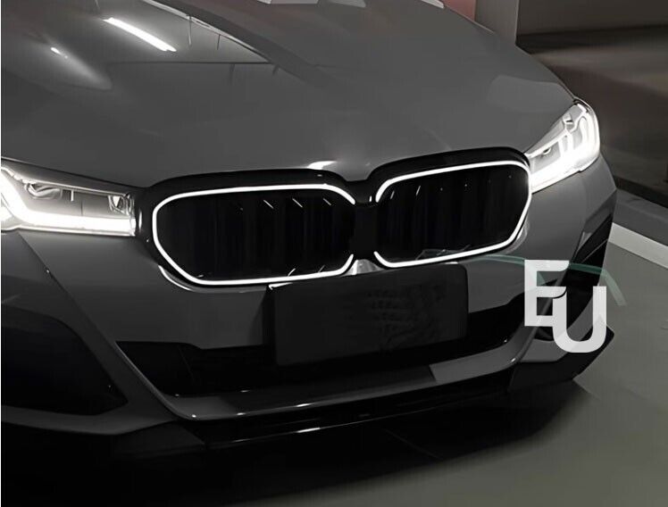 FOR BMW 5 SERIES G30 G31 FACELIFT SPORT KIDNEY LED GRILLE GRILL & LICENCE PLATE