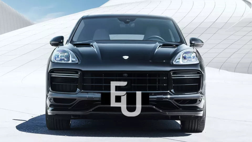 LEFT RIGHT SIDE PAIR HEADLIGHT LENS COVER LAMP FOR PORSCHE CAYENNE 958 2018-2022