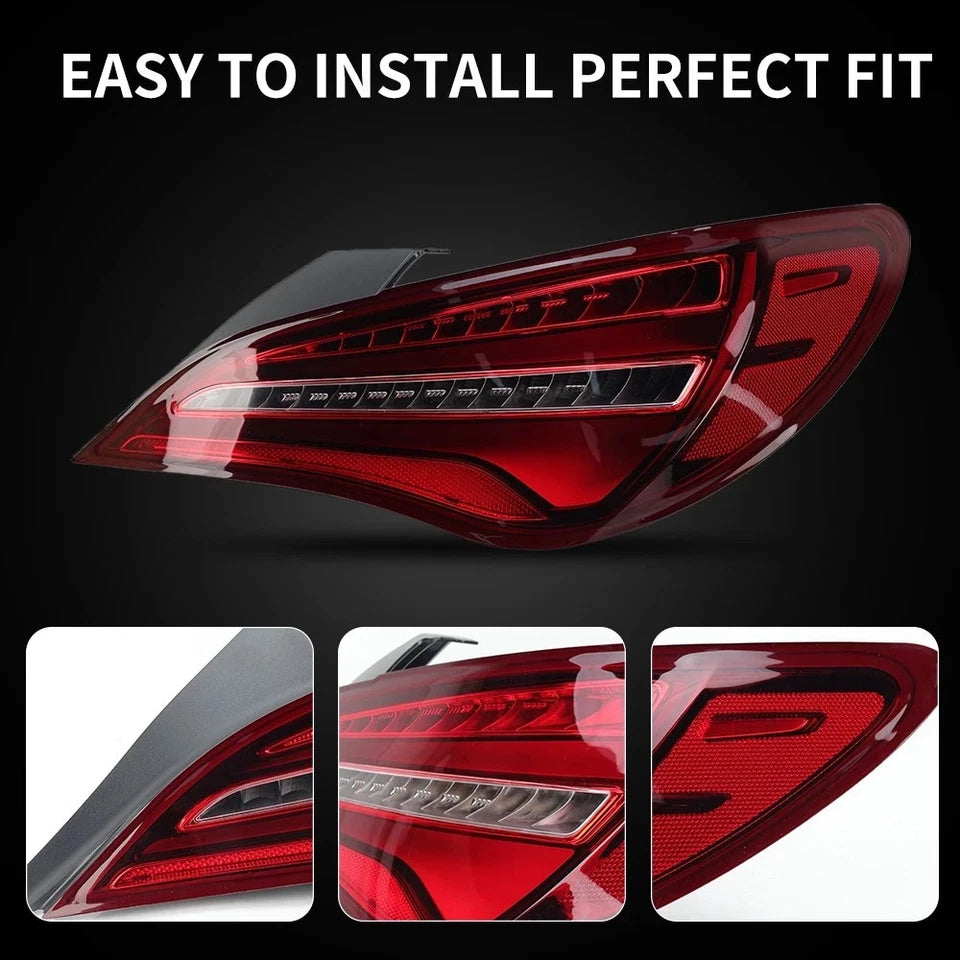 FOR MERCEDES CLA W117 CLA200 16-19 RIGHT DRIVER SIDE REAR OUTER LED TAIL LIGHT