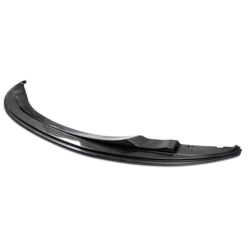 FOR BMW M3 E90 E92 E93 FRONT BUMPER SPLITTER LIP SPOILER 08-13 CARBON FIBRE LOOK