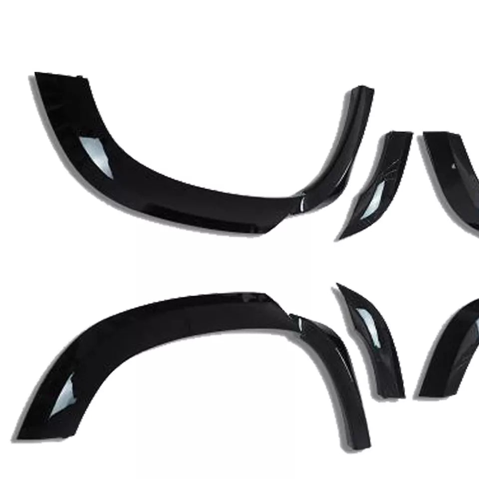 GLOSS BLACK WHEEL ARCHES FENDER FLARE TRIMS FOR LAND ROVER DEFENDER 110 L663