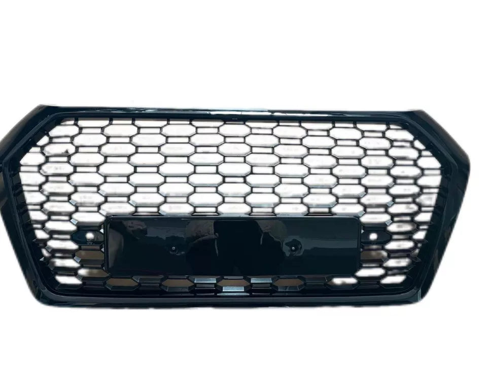 FOR AUDI Q5 80A FY 2017-2020 FRONT BUMPER HONEYCOMB GLOSS GRILL GRILLE RS STYLE