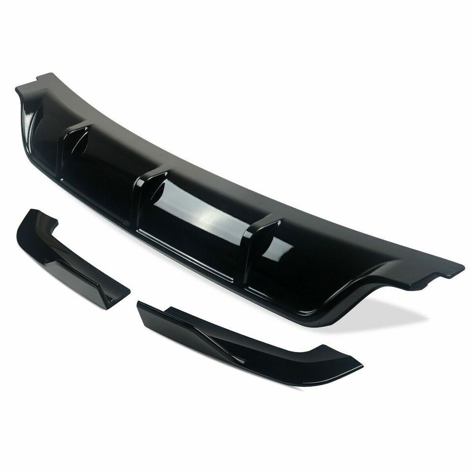 FOR BMW X5 F15 M SPORT KNIGHT AERO KIT REAR DIFFUSER LIP SPLITTER VALANCE GLOSS