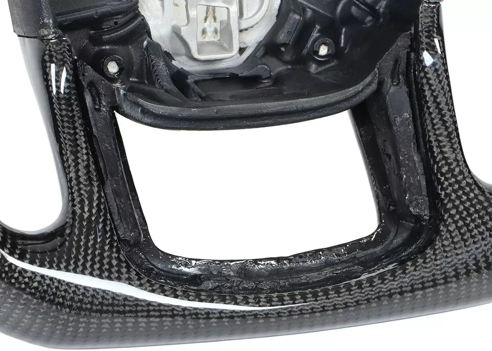 HEATED STEERING WHEEL FOR RANGE ROVER SPORT DISCOVERY SPORT REAL CARBON FIBER