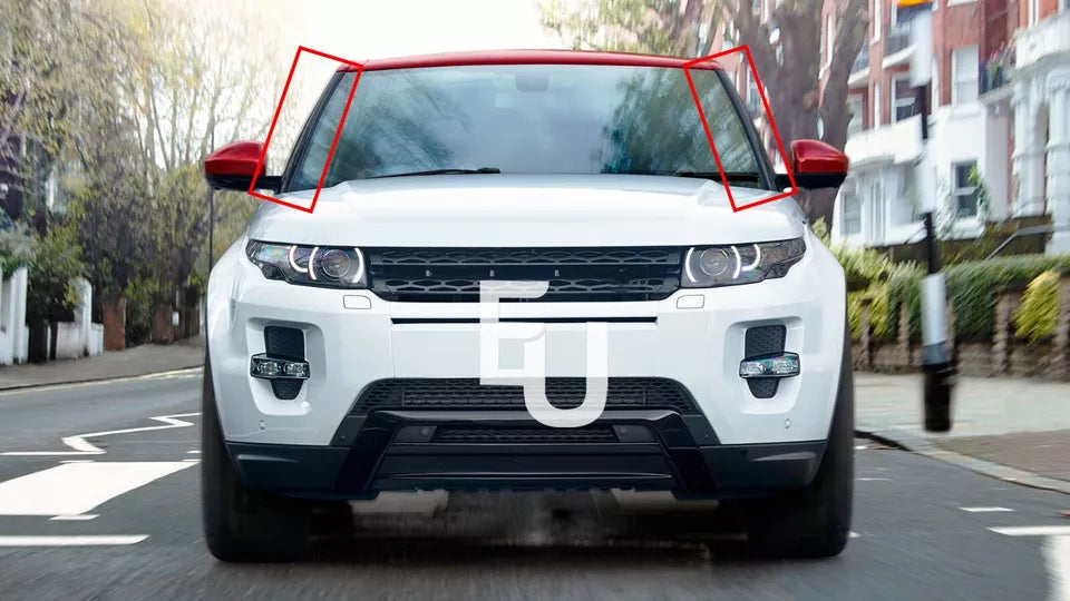 PAIR WIND SHIELD A PILLAR TRIM MOLDING FOR LAND ROVER RANGE ROVER EVOQUE 2012-19