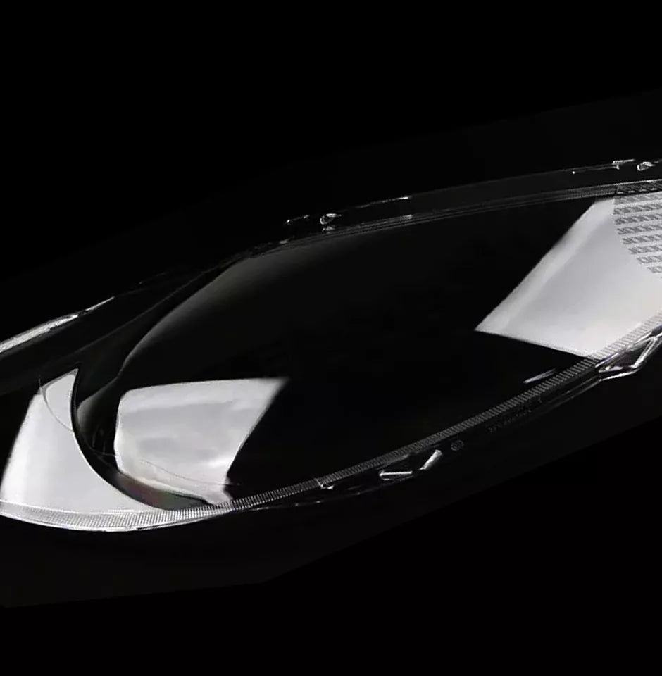 FOR FORD FIESTA MK6 2009-11 FRONT HEADLIGHT LAMP LENS COVER LEFT PASSENGER SIDE