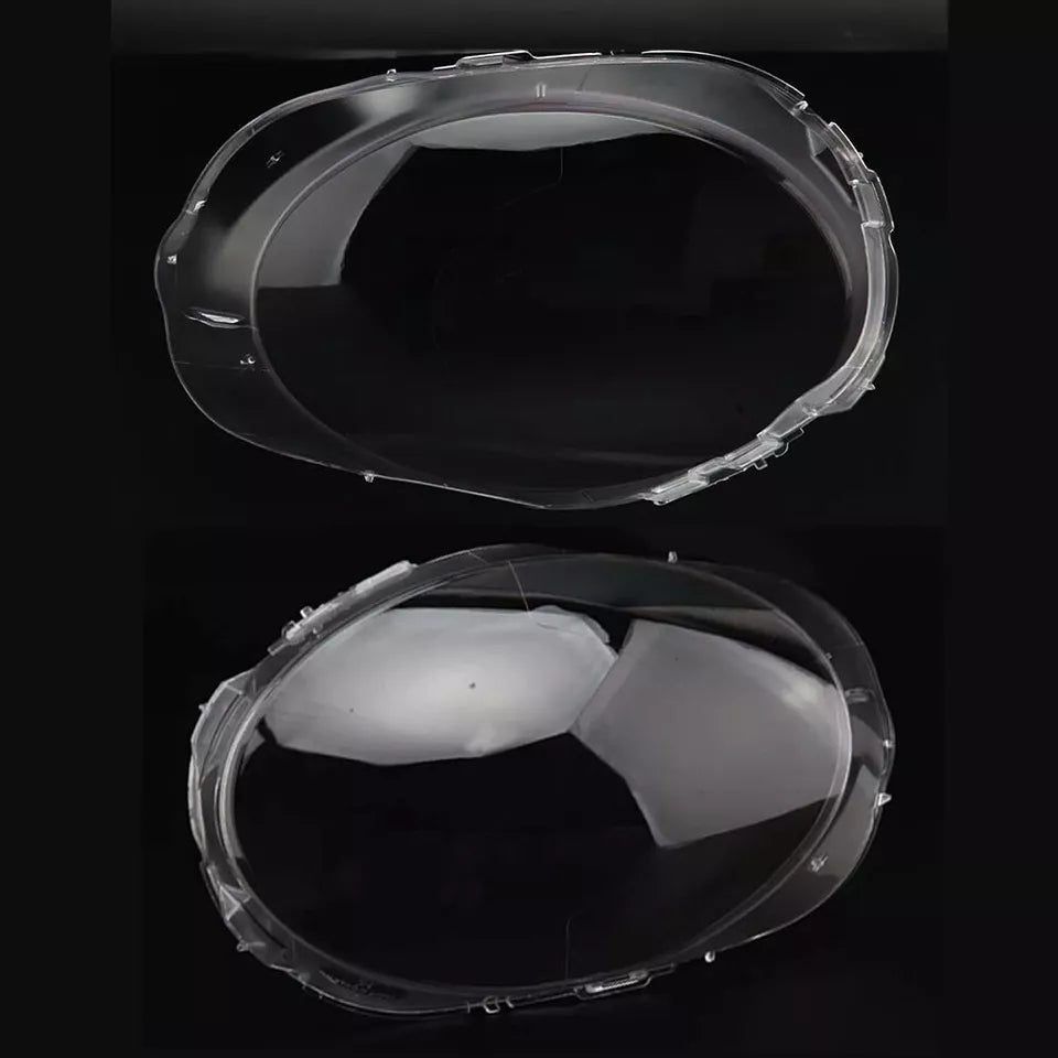FOR BMW MINI F56 3 DOOR COOPER 11-15 PAIR LEFT RIGHT HEADLIGHT LENS CLEAR COVER