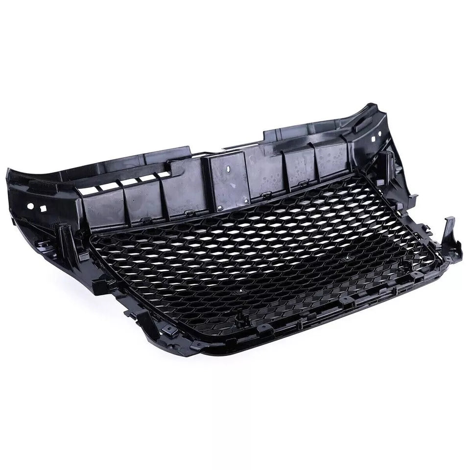RS3 STYLE FRONT HONEYCOMB RADIATOR GLOSS GRILLE GRILL FOR AUDI A3 S3 8P 08-12