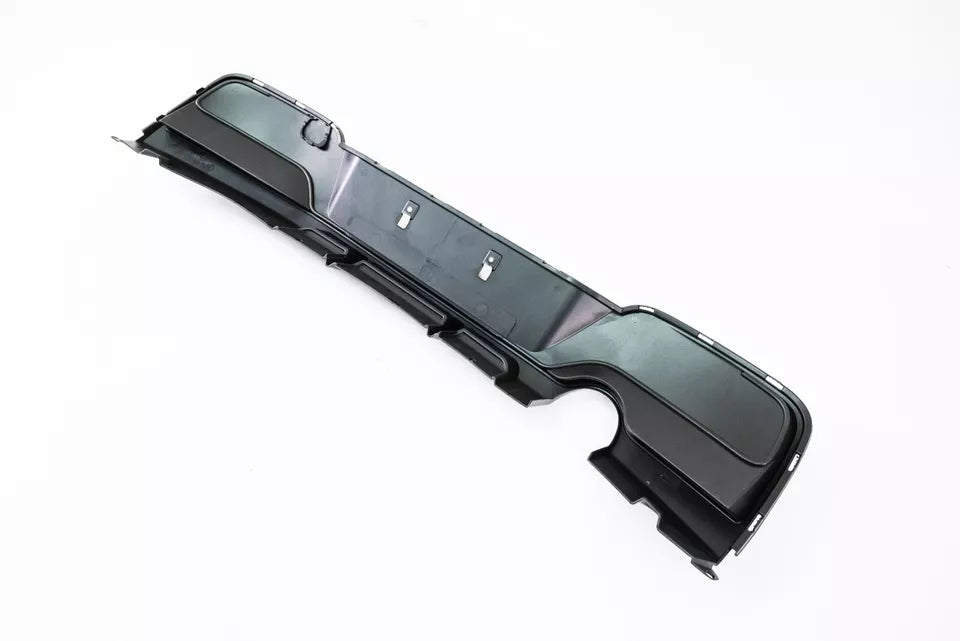 FOR BMW 1 SERIES F20 F21 PRE-LCI 2011-2014 M SPORT GLOSS BLACK REAR DIFFUSER LIP