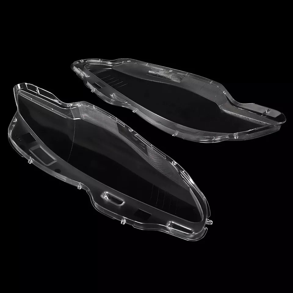 LEFT RIGHT SIDE PAIR HEADLIGHT LENS COVER LAMP FOR JAGUAR XJ XJL 2010-2019