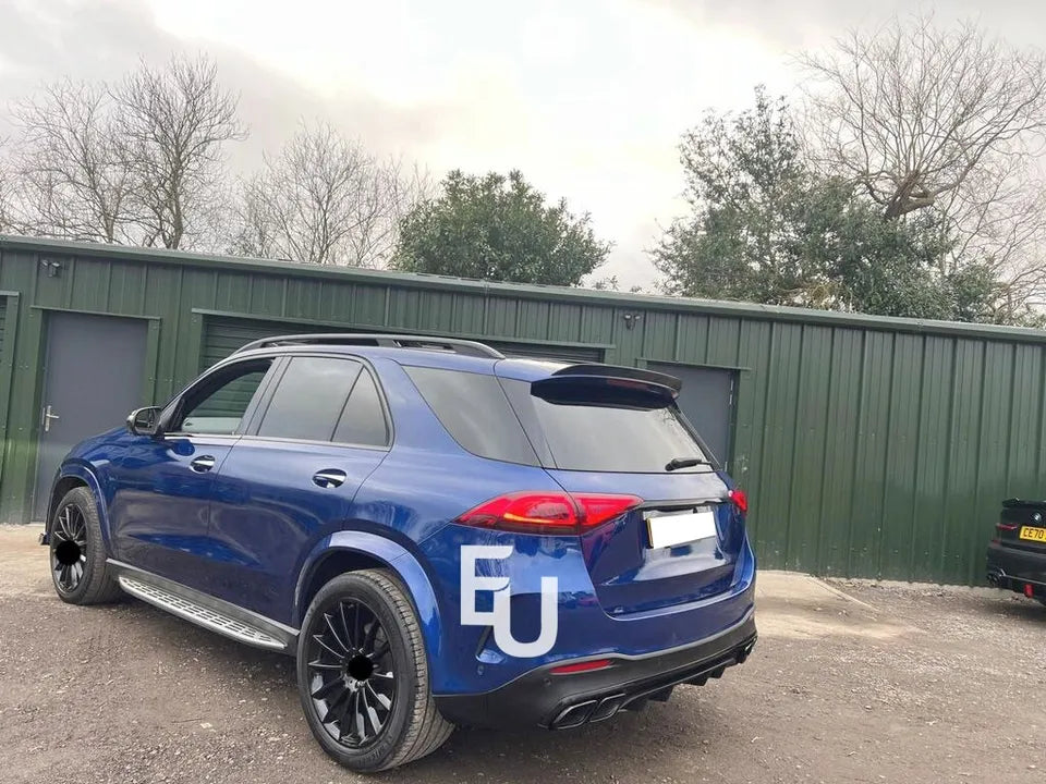 REAR DIFFUSER & BLACK TAILPIPEPS FOR MERCEDES GLE ML V167 W167 GLE63 STYLE 2019+