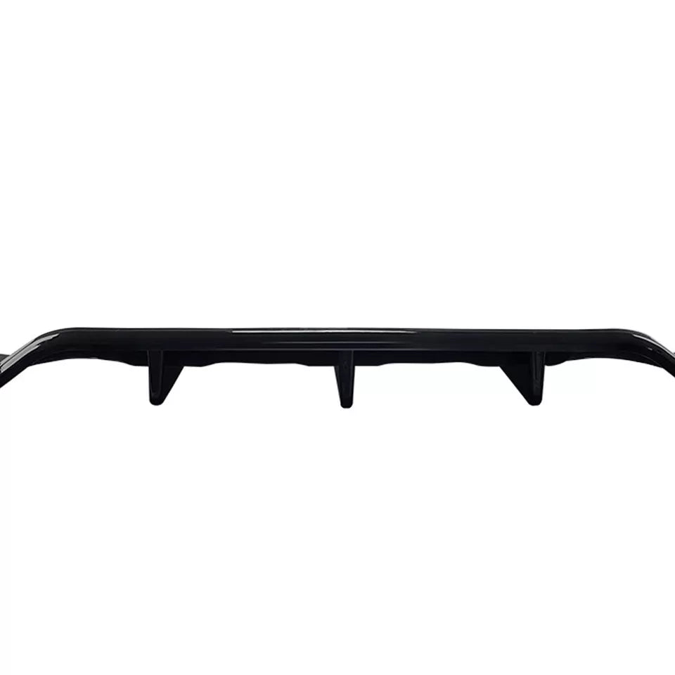 REAR BUMPER DIFFUSER FOR MERCEDES BENZ GLC COUPE C254 AMG LINE GLOSS BLACK 2023+
