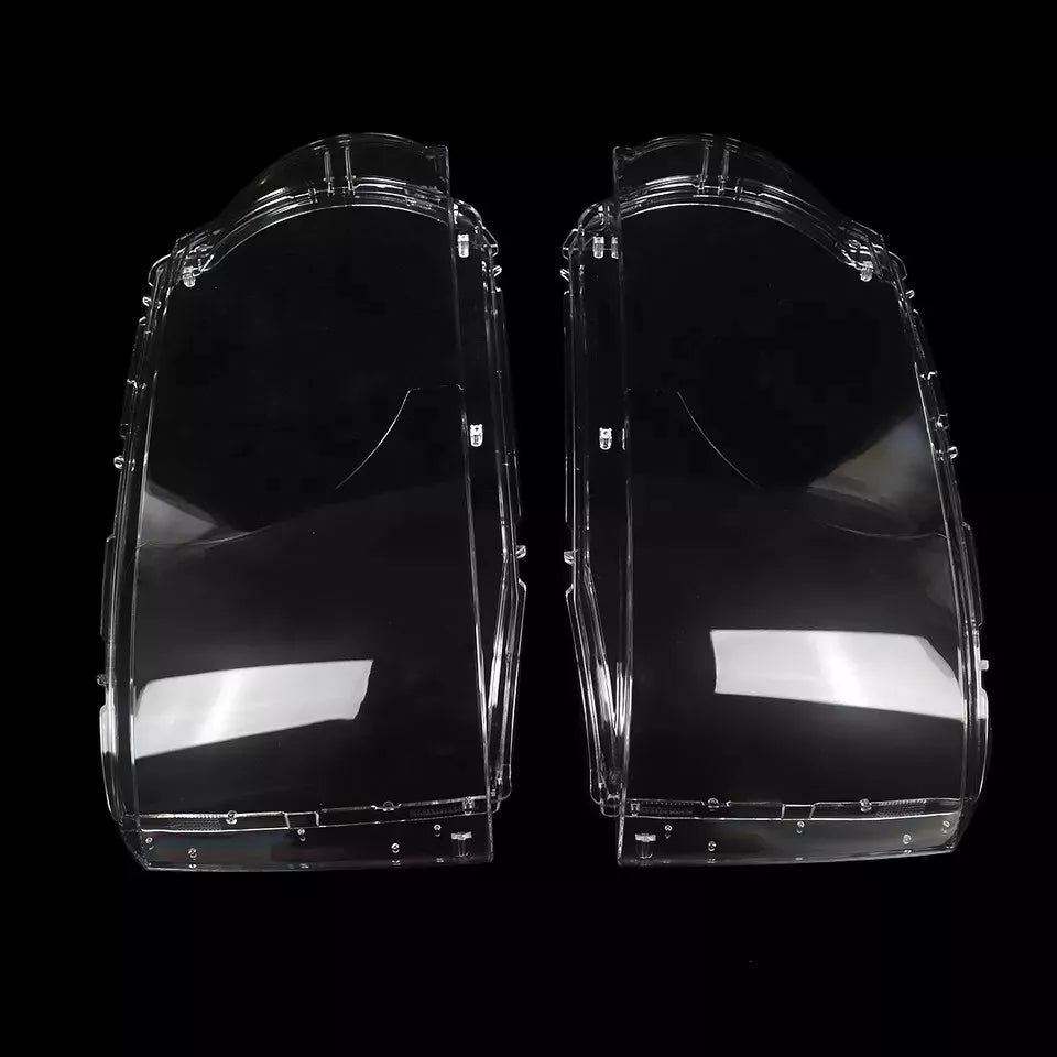 PAIR LEFT RIGHT HEAD LIGHT LENS COVER LAMP FOR RANGE ROVER VOGUE L322 2010-2012