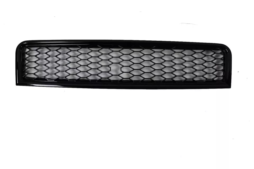 FOR AUDI A4 B6 8E 2000-2004 RS STYLE GLOSS BLACK HONEYCOMB RADIATOR HOOD GRILLE