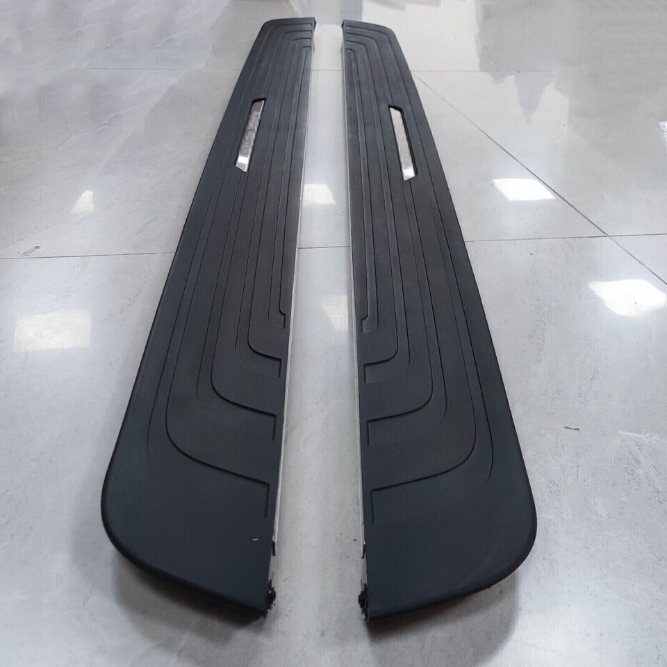 BLACK RUNNING BOARD SIDE STEPS FOOT RAILS FOR RANGE ROVER SPORT L461 2022+