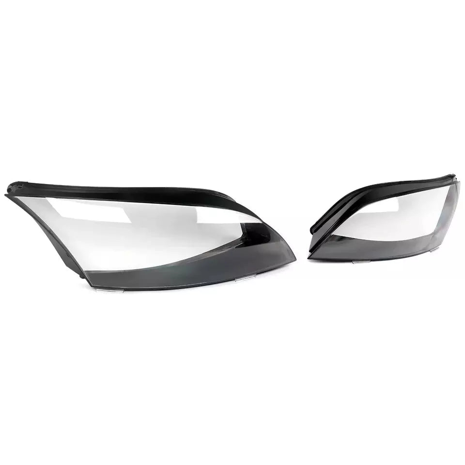FOR AUDI TT LEFT RIGHT SIDE PAIR FRONT HEADLIGHT HEADLAMP LENS COVER 2008-2014