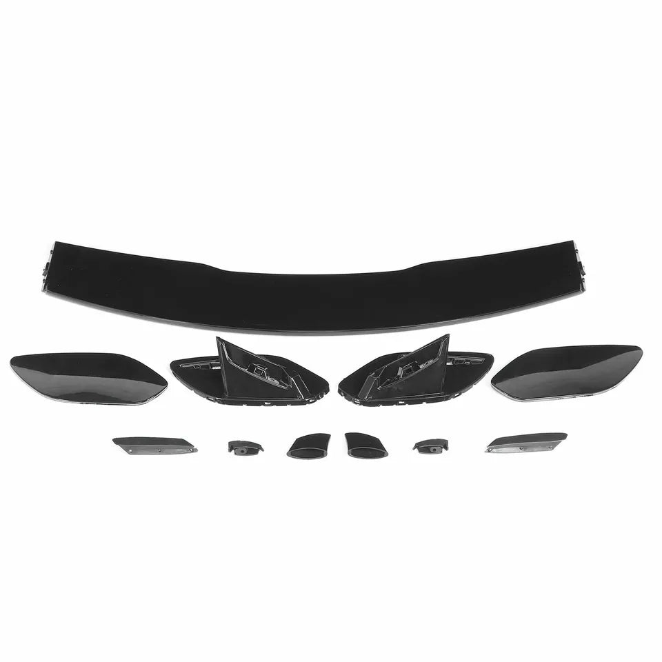 REAR BOOT SPOILER ROOF AMG STYLE FOR MERCEDES A CLASS W177 A45 2018+ GLOSS BLACK