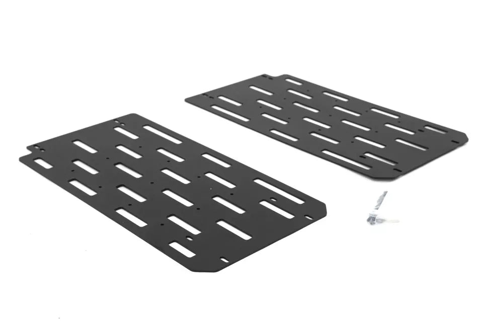 FOR CARGO TOOL STORAGE BOX INSIDE STEEL PLATE ROOF PLATFORM RACK RAILS BAR BLACK