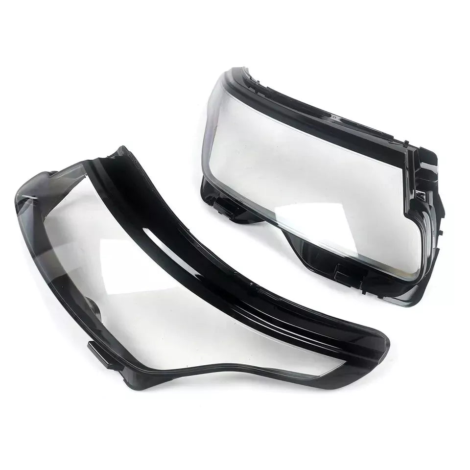 LEFT RIGHT SIDE PAIR HEAD LIGHT LENS COVER LAMP FOR RANGE ROVER VOGUE L405 17-22