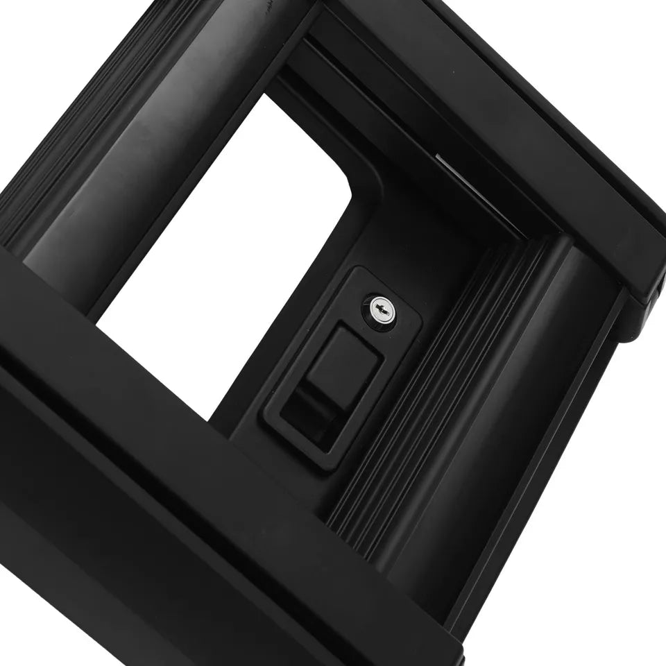 FOR LAND ROVER FREELANDER 2 L359 BLACK SIDE DEPLOYABLE FOLDING ROOF LADDER