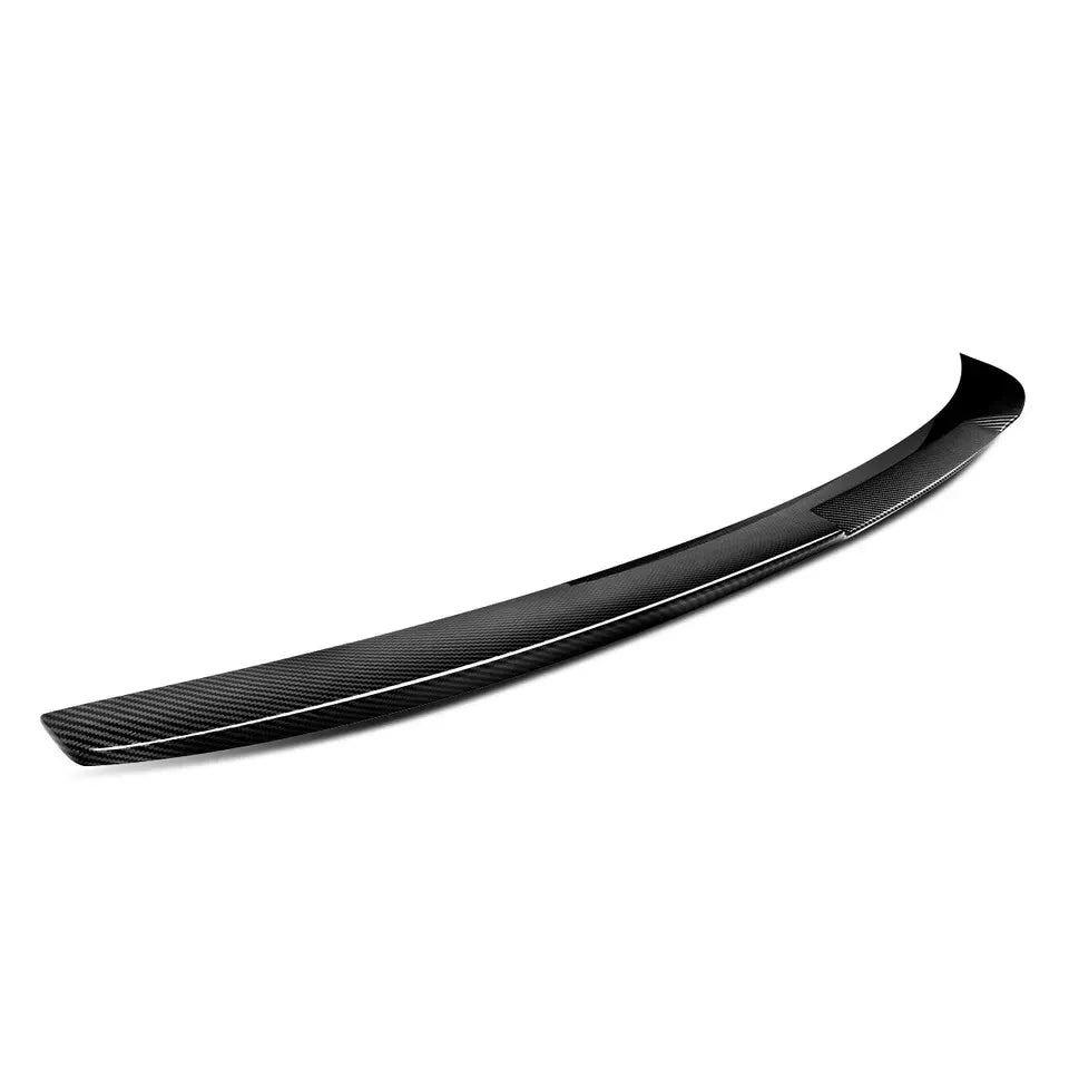 Carbon Look Rear Boot Trunk Spoiler Lip For BMW 4 Series G22 G82 2020+ M4 Style