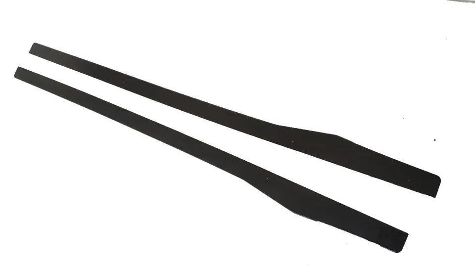 FOR MERCEDES C CLASS W205 C205 A205 W204 C204 SIDE SKIRT EXTENTION GLOSS 2015+