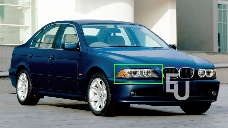 HEADLIGHT LENSES LENS COVER PLASTIC RIGHT SIDE FOR BMW 5 SERIES E39 1995-2004 UK