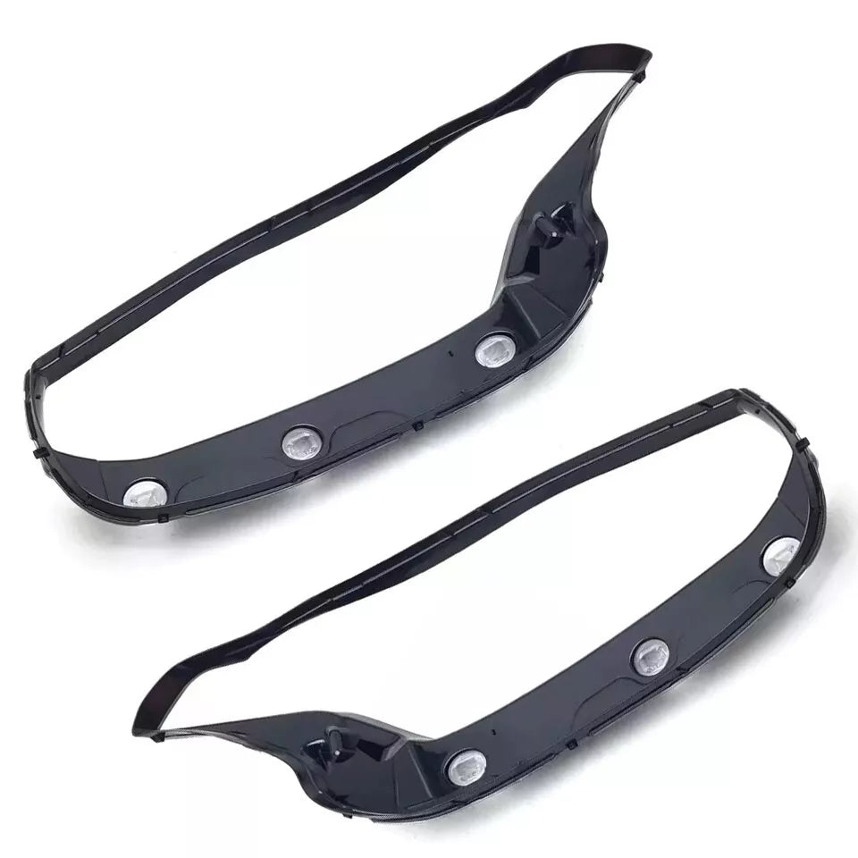 FRONT HEADLIGHT LAMP LENS COVER FOR VOLVO XC90 MK2 LEFT RIGHT SIDE PAIR 15-2022