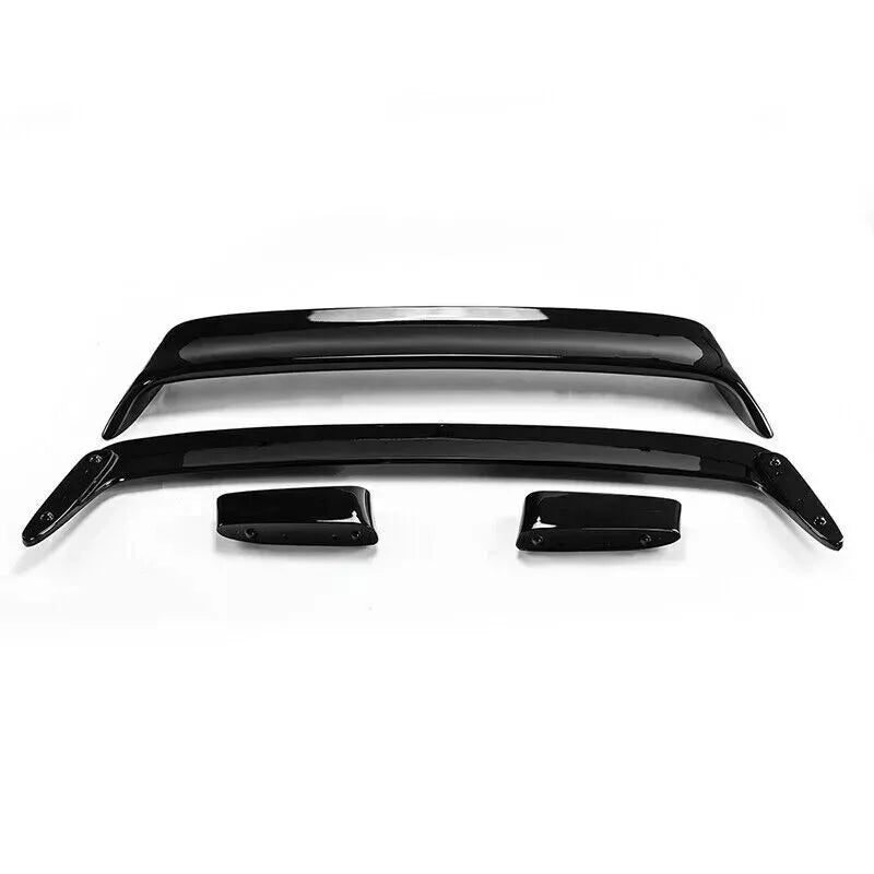 REAR BOOT SPOILER WING LIP FOR BMW 5 SERIES E39 1997-2003 HIGH KICK GLOSS BLACK