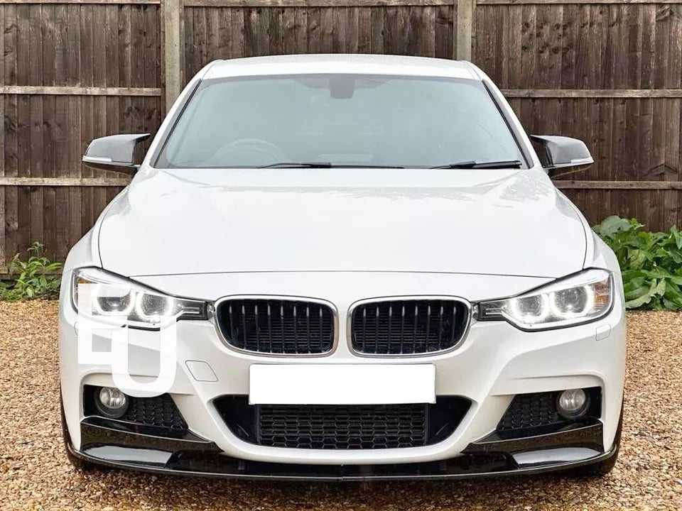 CARBON LOOK FRONT BUMPER LIP SPLITTER SPOILER FOR BMW 3 SERIES F30 F31 M SPORT