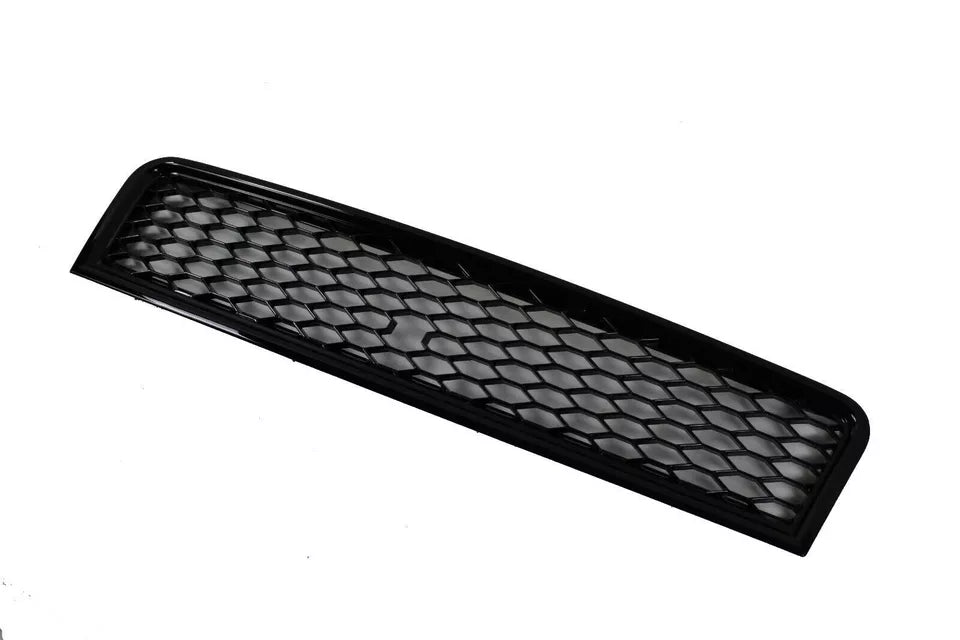 FOR AUDI A4 B6 8E 2000-2004 RS STYLE GLOSS BLACK HONEYCOMB RADIATOR HOOD GRILLE