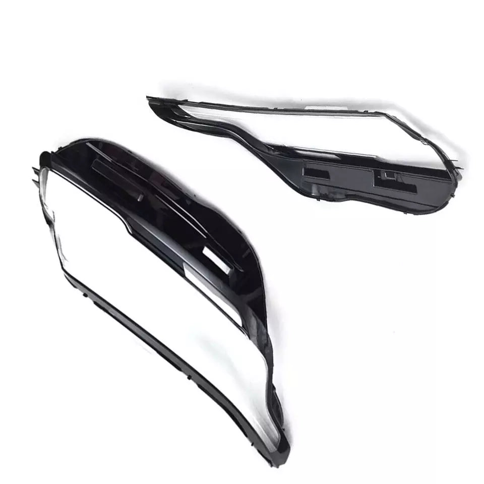 HEAD LIGHT LENS COVER LAMP LEFT RIGHT SIDE PAIR FOR RANGE ROVER VELAR L560 2017+
