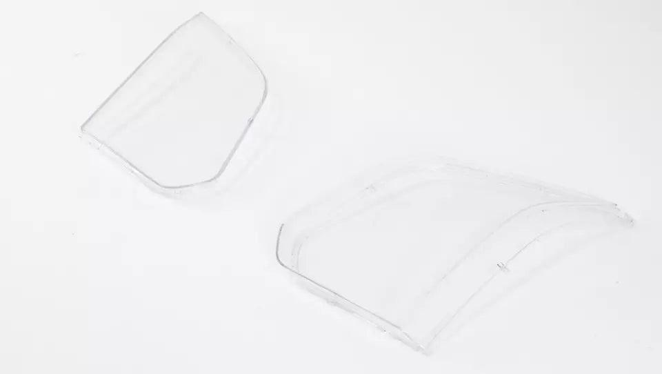 FOR FORD TRANSIT MK7 FACELIFT PAIR LEFT RIGHT CLEAR HEADLIGHT LENS LAMP COVER