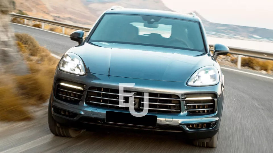 LEFT RIGHT SIDE PAIR HEADLIGHT LENS COVER LAMP FOR PORSCHE CAYENNE 958 2015-2018