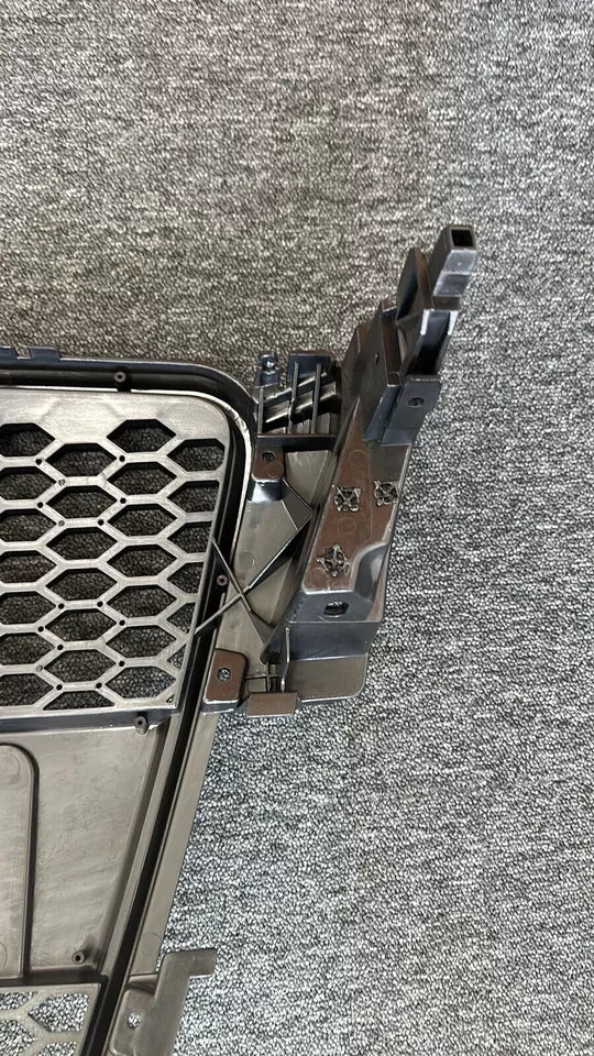 FOR AUDI A5 S5 8T 07-2011 RS STYLE GLOSS BLACK HONEYCOMB RADIATOR BUMPER GRILLE