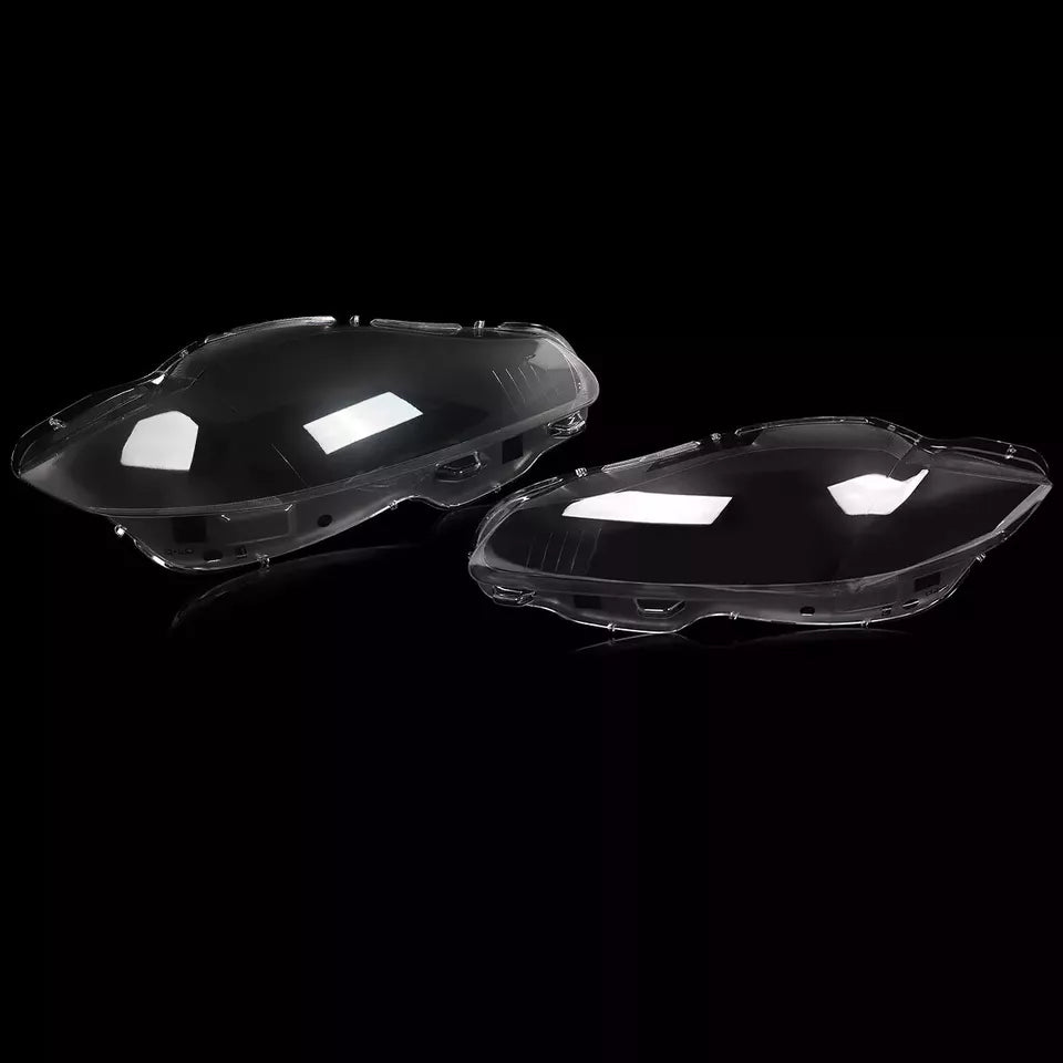 LEFT RIGHT SIDE PAIR HEADLIGHT LENS COVER LAMP FOR JAGUAR XJ XJL 2010-2019