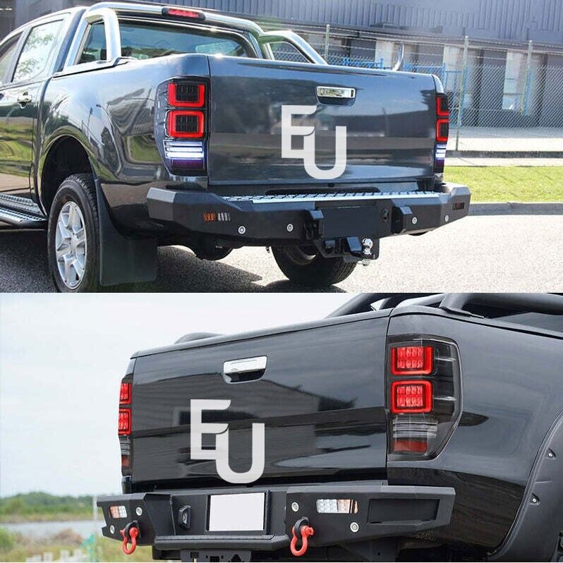 L+R PAIR LED TAIL LIGHTS FOR FORD RANGER T6 T7 T8 W/SEQUENTIAL SIGNAL 2012-2021