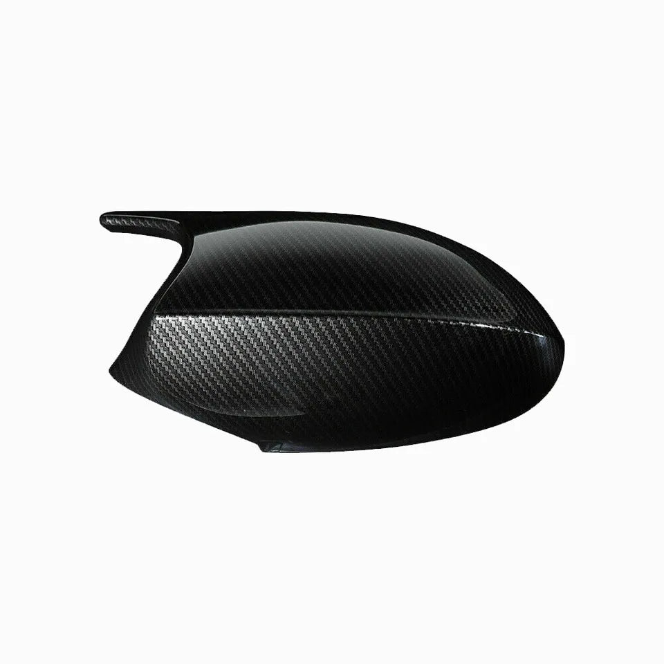 CARBON FIBER WING MIRROR COVER CAPS FOR BMW E90 E92 E93 E81 E87 05-07 PRE-LCI