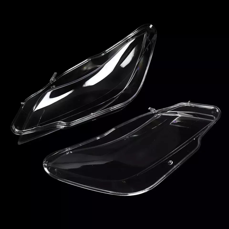 PAIR LEFT RIGHT FRONT HEADLIGHT LENS HEADLAMP COVER SHELL FOR BMW E89 Z4 09-2016