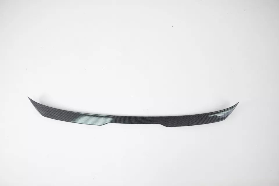 REAR TRUNK BOOT SPOILER LIP CS STYLE FOR BMW 5 SERIES G30 M5 F90 16+ CARBON LOOK