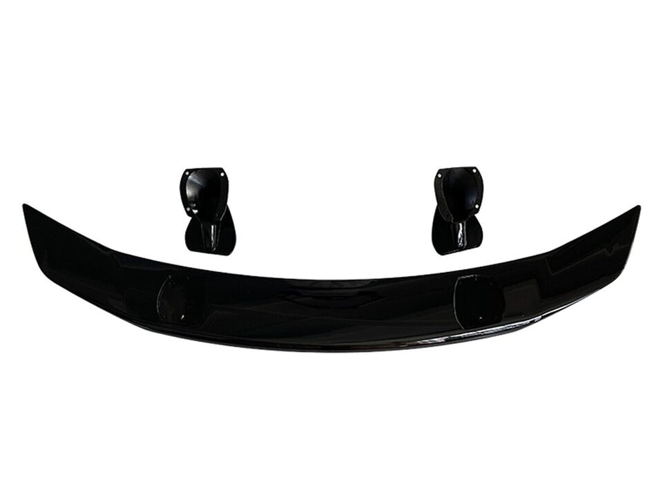 REAR SPOILER BOOT WING RS3 RS4 RS5 GLOSS BLACK UNIVERSAL FOR AUDI A3 A4 A5 A6 A7