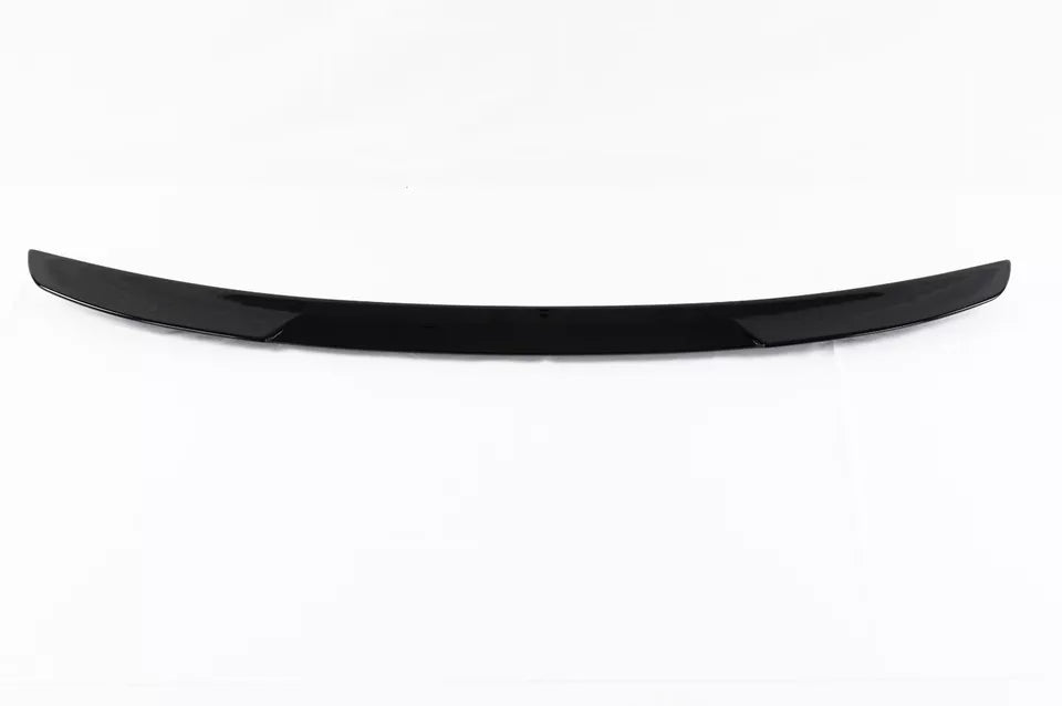 FOR AUDI A6 C8 SALOON REAR BOOT TRUNK SPOILER V STYLE GLOSS BLACK 2018+ OEM FIT