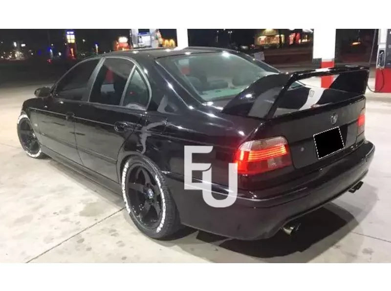 REAR BOOT SPOILER WING LIP FOR BMW 5 SERIES E39 1997-2003 HIGH KICK GLOSS BLACK